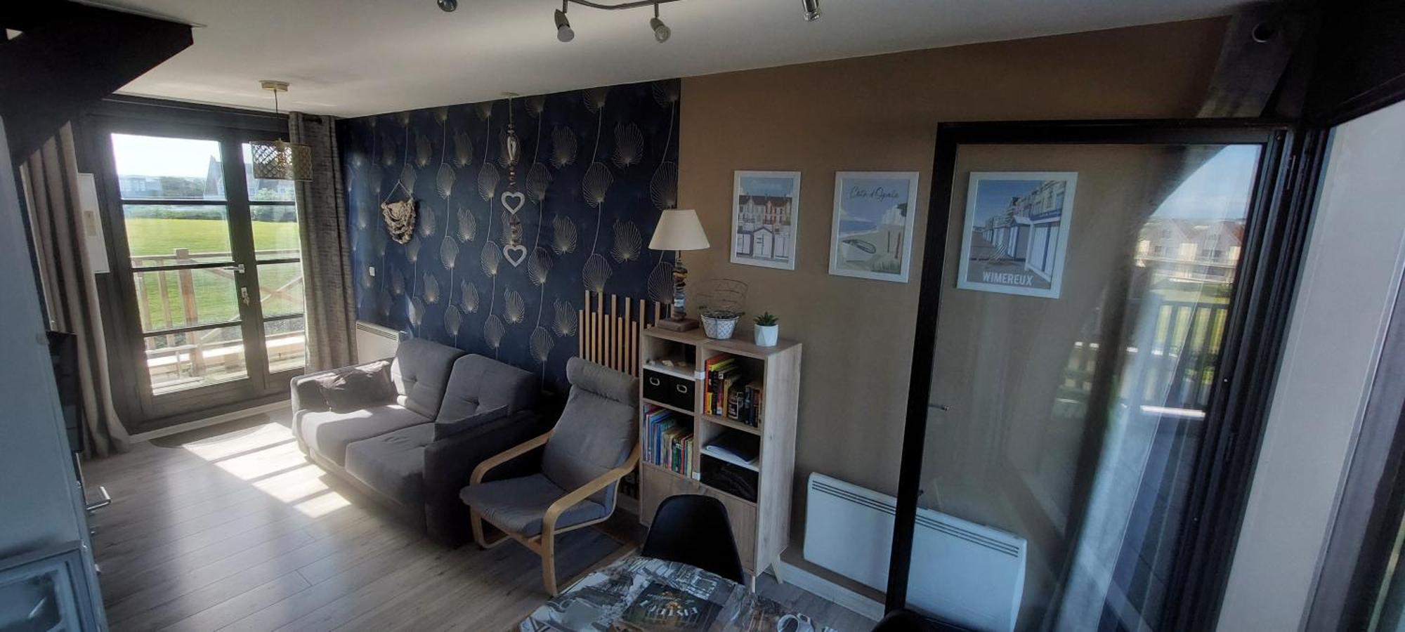 Le 246 - Duplex Face A La Mer Pour 4 Personnes, Wifi, Tv Full Sat, Parking Wimereux Εξωτερικό φωτογραφία